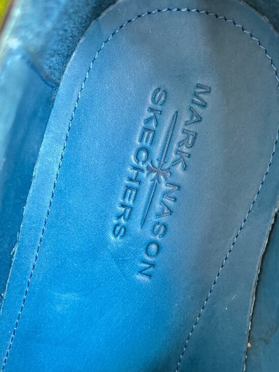 Mark Nason Skechers English Style Mens Size 9 Black Casual Classic Oxford Shoes main image 8